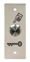 Logo Bouton poussoir inox 19mm bornier a vis + plaque pbp19-3 pb19nosi