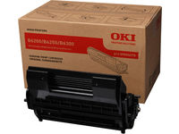 Logo Toner +tambour noir oki pour b6200/6250/6300 - 10000p 231266