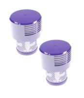 Logo 2x filtre aspirateur pour dyson - v10 - sv12 (lavable)  969082-01a (x2)