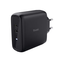 Logo Trust maxo 65w 2p usb-c charger black 47293801