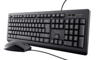 Logo Trust primo wired keyboard and mouse set black azerty (fr) 48044972