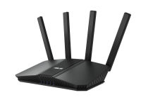 Logo Asus rt-be82u dual-band wifi 7 802.11be smart aimesh extendable router 6500 mbps five 2.5gbe ports up to 3 ssids for iot device 