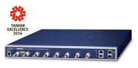 Logo Ipv4/ipv6, 8-port coax +2-port 10/100/1000t + 2-port lrp-822cs