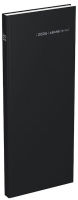 Logo Lecas agenda journalier long euros cents, 2026, noir 74000045