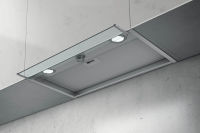 Logo Box in inox et verre - hotte encastrable elica box in 90 cm coloris inox et verre prf0114761a
