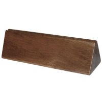 Logo Porte-menus en acacia olympia (lot de 10) cm921