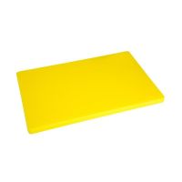 Logo Planche � d�couper standard �paisse basse densit� hygiplas jaune dm002