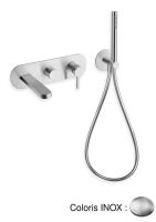 Logo Bain douche mural 2 sorties unix - ux10828 inox