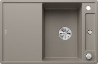 Logo Evier blanco axia - silgranit tartufo - 523190