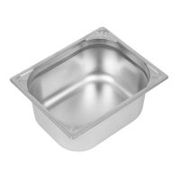 Logo Bac inox 18/10 gn 1/2 professionnel vogue 150mm dw440