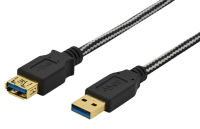 Logo Ednet rallonge usb 3.0, fiche m�le - fiche femelle, 3 m 8084238