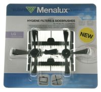 Logo 6 brosses de rechange et 3 filtres hpa pour aspirateur lg hom-bot 9001670877