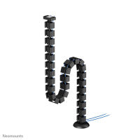 Logo Neomounts cable spine organizer for sit/stand desk frames magnet mounted black 48069426