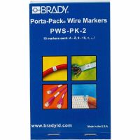 Logo Porta-pack wire marker books - self-laminating markers w126057820