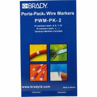 Logo Porta-pack wire marker books 39.7 mm pwm-pk-2, noir, w126058080