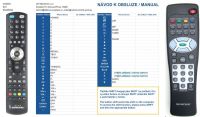 Logo T�l�commande pour silvercrest rg405-5262-g-sat-a riv-8890