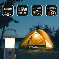 Logo Ansmann lampe de camping cl600b, bo�tier en plastique, noir 18005891