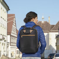 Logo Hama sac  dos pour laptop 'ultra lightweight', noir 16222056