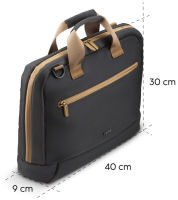 Logo Hama sacoche pour laptop 'ultra lightweight', noir 16222050