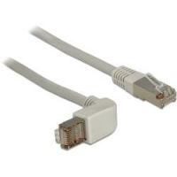 Logo Cordon rj45 cat 6a s/ftp coud h/ droit 0,5m beige cc6s0050