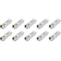 Logo Pack de 10 mod. sfp wdm 1 lc (tx1550/rx1310) 20km zysfpbx1550sc-p10