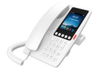 Logo Tlphone sip h6w-hotel 2 comptes sip blanc fv-h6wwhite