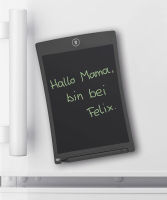 Logo Wedo ardoise lcd, 8,5 pouces (21,59 cm), noir, pr�sentoir 62908502