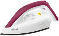 Logo Tefal fer � repasser � sec easygliss fs4030, blanc/framboise 6462007