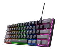 Logo Trust gaming acira 60precent mechanical gaming keyboard black azerty (fr) 48044965