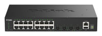 Logo D-link 16 ports ge + 4 ports 10g sfp+ smart managed switch 48042023
