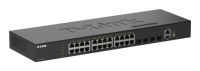 Logo D-link 24 ports ge + 4 ports 10g sfp+ smart managed switch 48042024