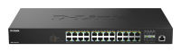Logo D-link smart+ switch l2+ 24 ports 2.5 gbe poe++ 802.3bt-90w and 4 ports 10 gbe sfp+ budget poe 475w 48059342