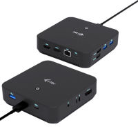 Logo I-tec usb-c ds 2 x hdmi 1x dp 1x glan 1x usb-c 3.2 3x usb-a 3.2 2x usb 2.0 1x 3.5mm audio/mic 1x 100w usb-c power delivery 48068