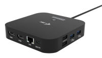 Logo I-tec usb-c dual hdmi ds 2x hdmi 1x glan 2x usb-a 3.2 2x usb 2.0 1x usb-c gen2 1x usb-c gen1 1x audio/mic jack 1x 100w usb-c pd 