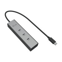 Logo I-tec usb-c charging metal hub 5port with usb-c video 8k 1xusb-c video/data 1xusb-c pd/data 1xusb-c 3.2 gen1 2xusb-c 3.2 gen2 pd
