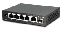Logo Switch compact 5 ports 2,5giga 1 port sfp+ vigorsw-q60x