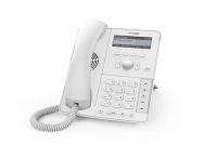Logo Snom d715 tel sip 4 comptes blanc  poe / 2xgiga 5 touches / giga / ecran / mains libres  ref 4381 d715w