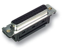 Logo Dsub jack&comma; idc contacts&comma;flat 25-pole&comma;e-dff 09 lpiii&sol;z unc 29017.1