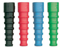 Logo Bnc strain relief boots rg58 green 52527.4