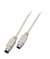Logo Mouse&sol;-keyboard extension cable&comma; 2x ps&sol;"&comma; m-f&comma; 10&comma;0m&comma; beige ek323.10