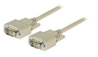 Logo Vga connection cable&comma; 2x hd-dsub 15&comma; m-m&comma; 3&comma;0m&comma; beige ek324.3