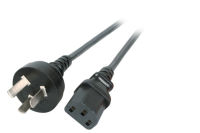 Logo Power cable china type i - c13 180&oslash;&comma; black&comma; 1&period;8 m&comma; 3 x 0&period;75 mm&sup2; ek492.1,8v2