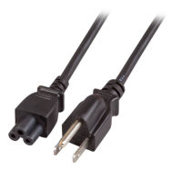 Logo Power cable usa&sol;nema 5-15p - c5 180&oslash;&comma; black&comma; 1&period;8 m&comma; svt awg18 x 3c ek497.1,8