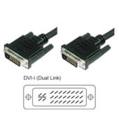 Logo C�ble dvi-i 24+5 dual link m/m, analogique/num�rique, 1,8 m icoc-dvi-8900
