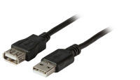 Logo Usb2&period;0 extension cable a-a&comma; m-f&comma; 3&period;0m&comma; black&comma; premium k5220sw.3