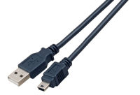 Logo Usb2&period;0 connection cable a-mini b &lpar;5pol&rpar;&comma; m-m&comma; 0&period;5m&comma; grey&comma; classic k5250.0,5v2