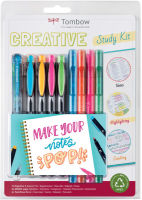 Logo Tombow kit d'�criture creative study, 9 pi�ces 1230579
