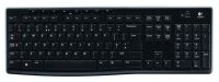 Logo Logitech k270 cordless keyboard usb-unifying-nano-receiver black (de) qwerty 1746018