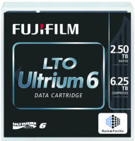 Logo Fujitsu lto-6 data tape 5erpack with random label 1936854