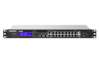 Logo Qnap qgd-1602p-c3558-8g 8x 2.5gbe poe ports 8x 1gbe poe ports 2x sfp+ 10gbe 500w total power comsumption 4040985